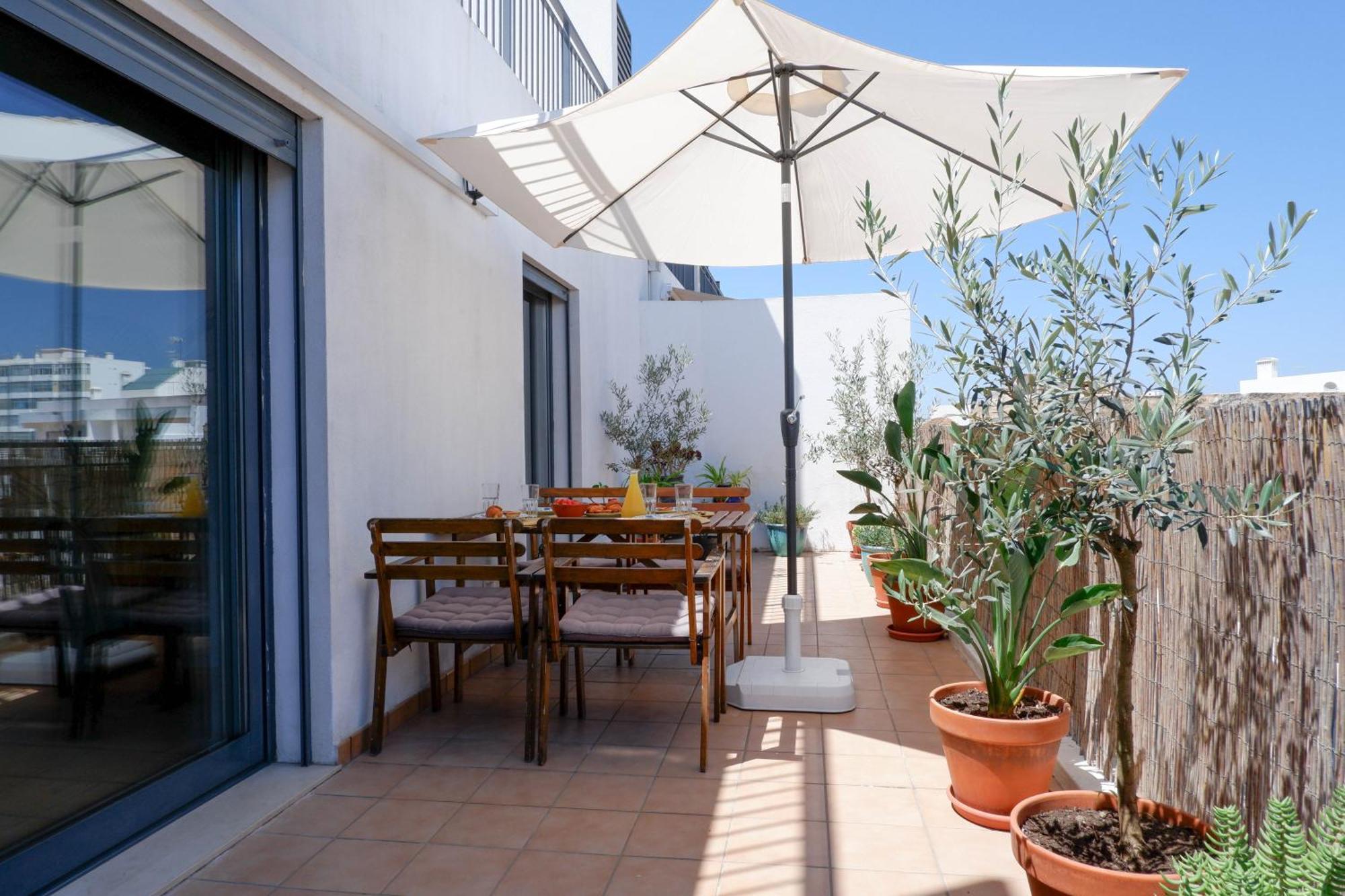 Olhão Spacious Terrace, Swimming Pool, Private Parking מראה חיצוני תמונה
