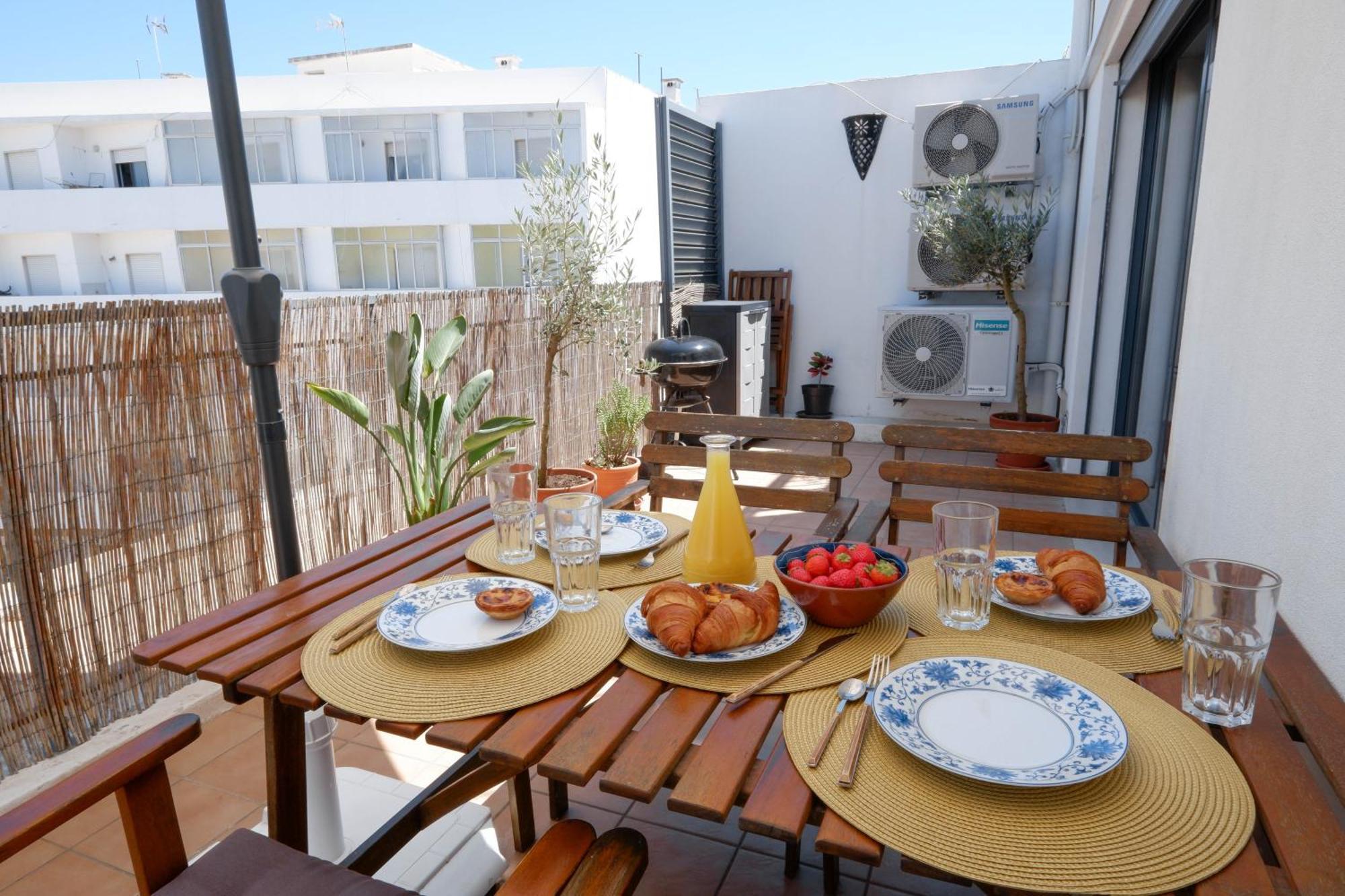Olhão Spacious Terrace, Swimming Pool, Private Parking מראה חיצוני תמונה